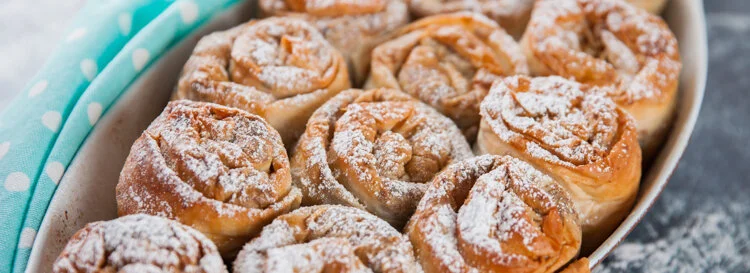 Coffee Fillo Scrolls