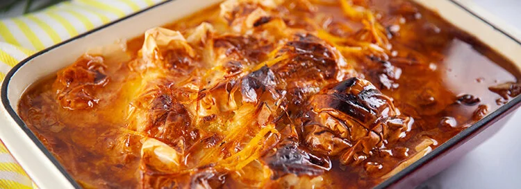 Portokalopita (Orange Fillo Pie)