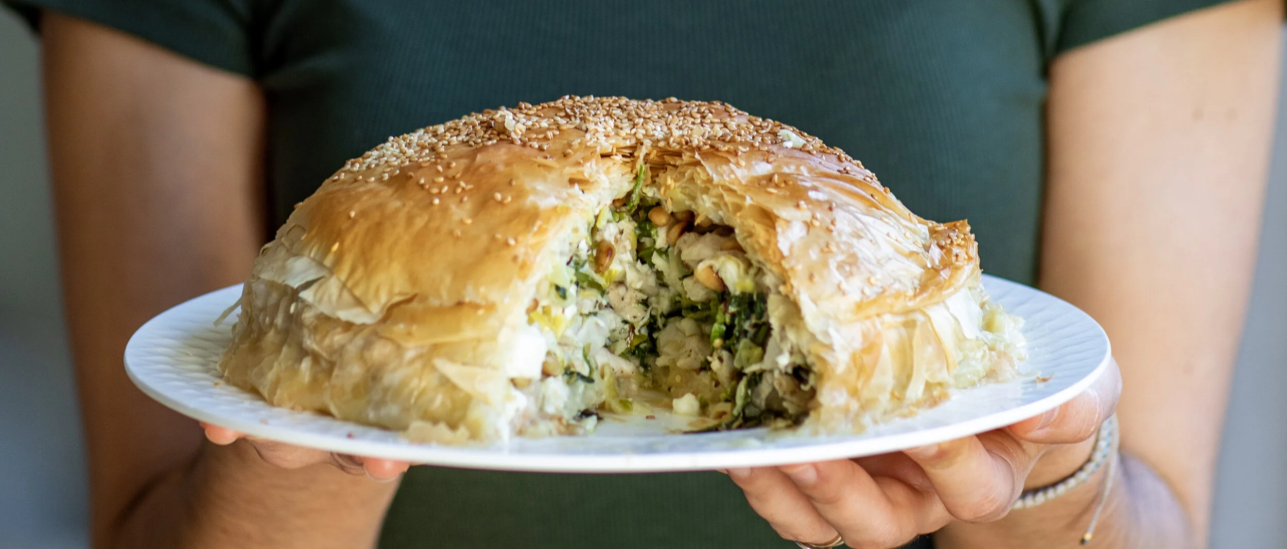 Christine's Chicken Spanakopita