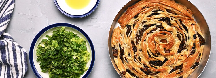 Mushroom and Leek Soufra