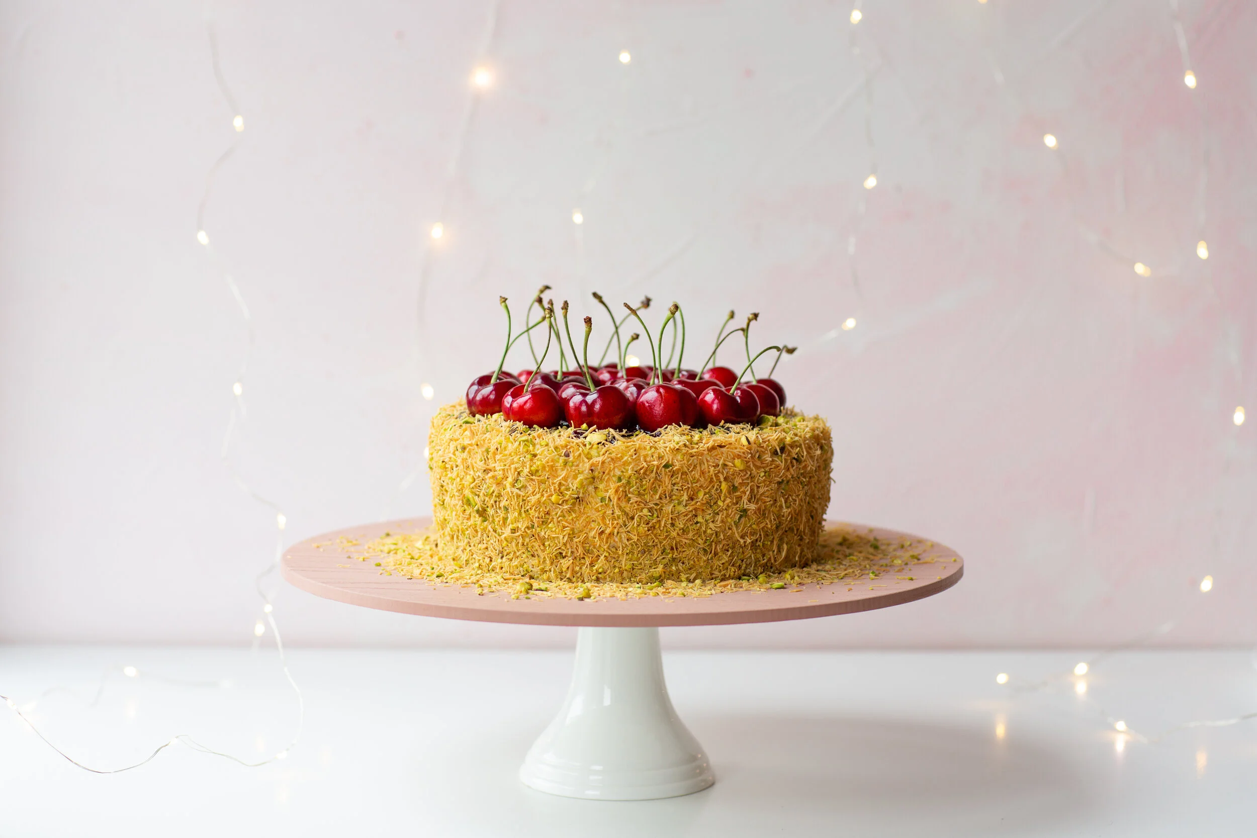 Kataifi Cherry Cheesecake