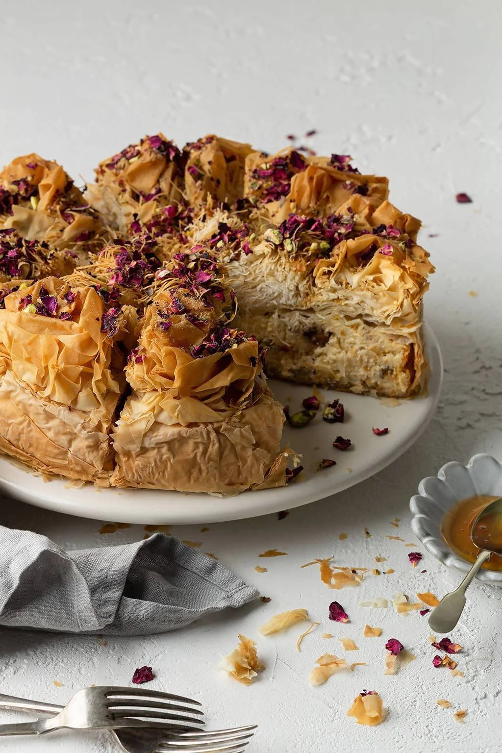 Kathy Tsaples Baklava Cheesecake