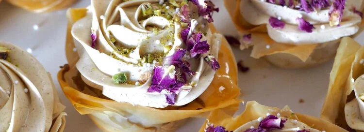 Mary's Baklava Cupcakes