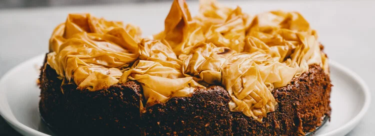 Chocolate Espresso Martini Fillo Cake