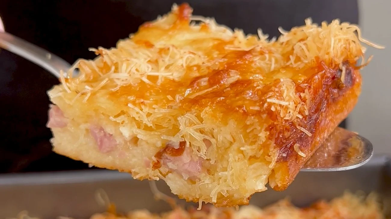 Ham and Cheese Kataifi Slice