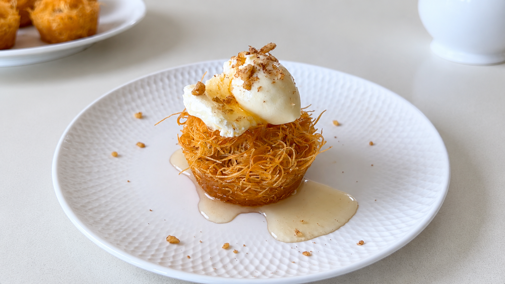 Kataifi Walnut Parcels