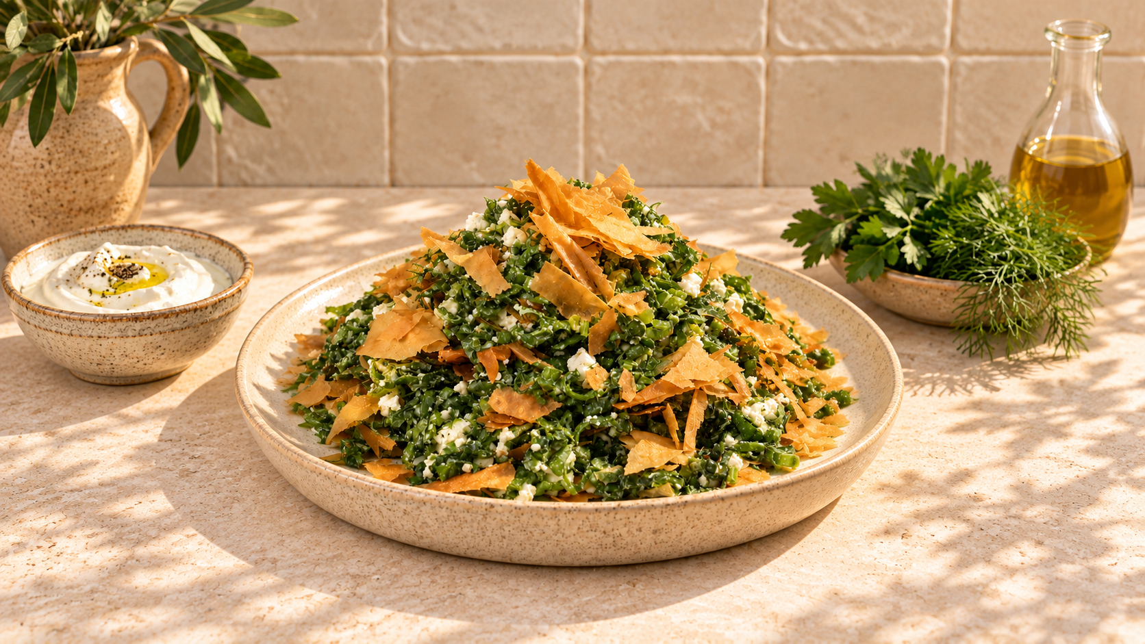 Spanakopita Salad