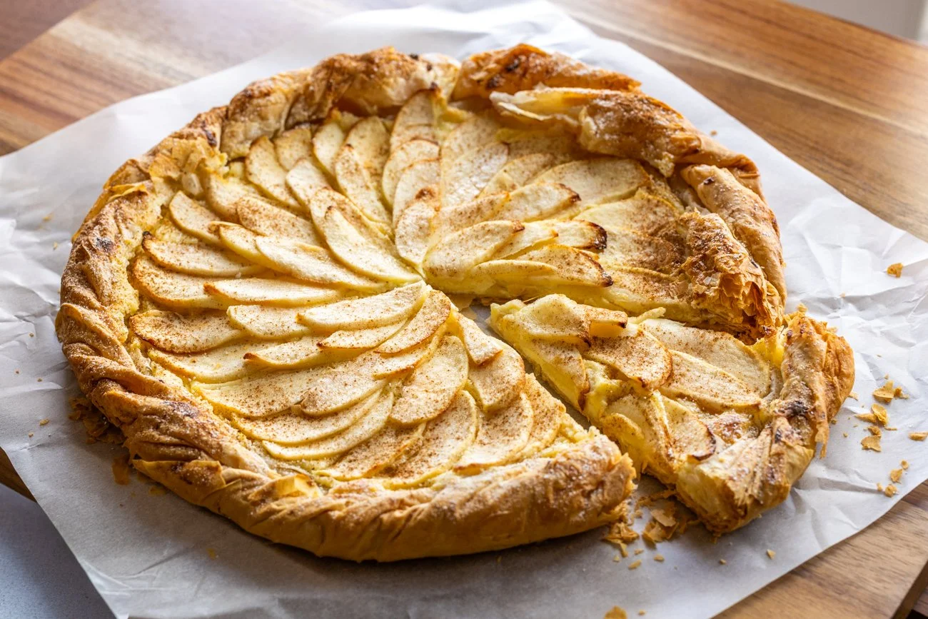 apple cheesecake tart recipe