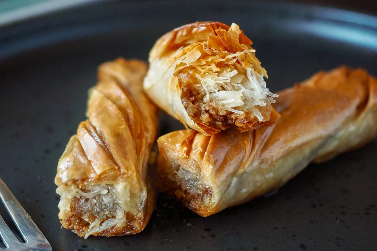 Kataifi Baklava Twists Recipe