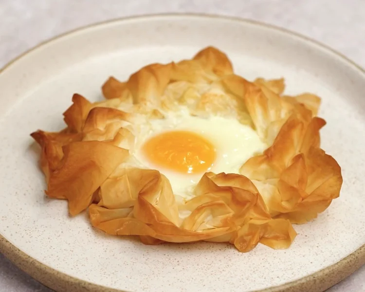 Fillo Form Baked Fillo Nest Eggs — Antoniou Fillo Pastry