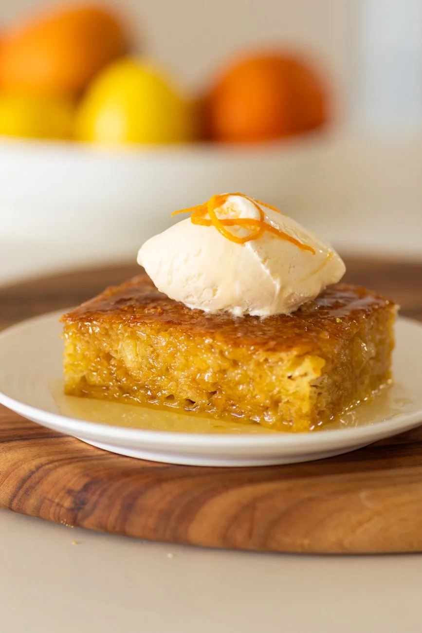 portokalopita greek orange pie