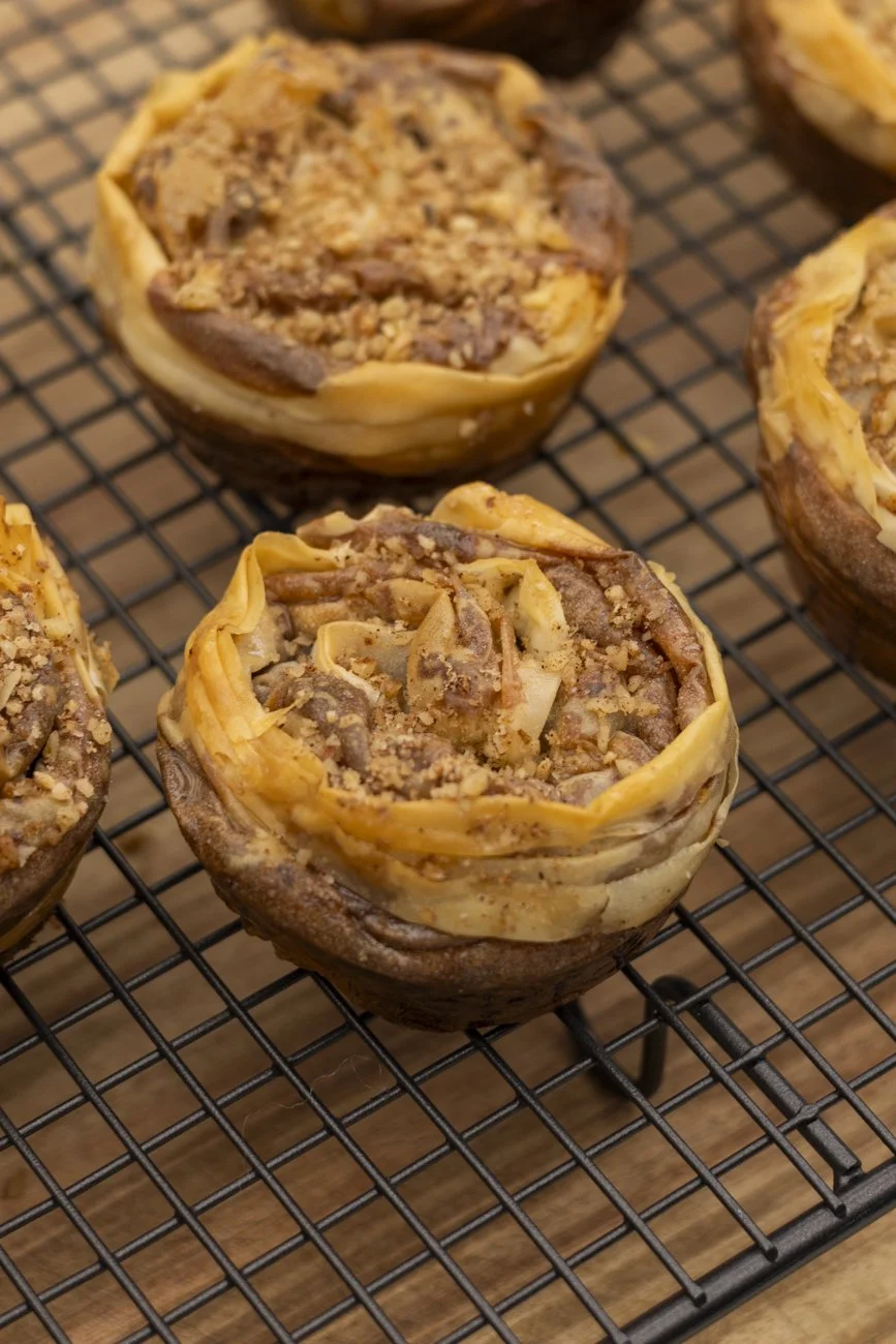 baklava custard scroll recipe