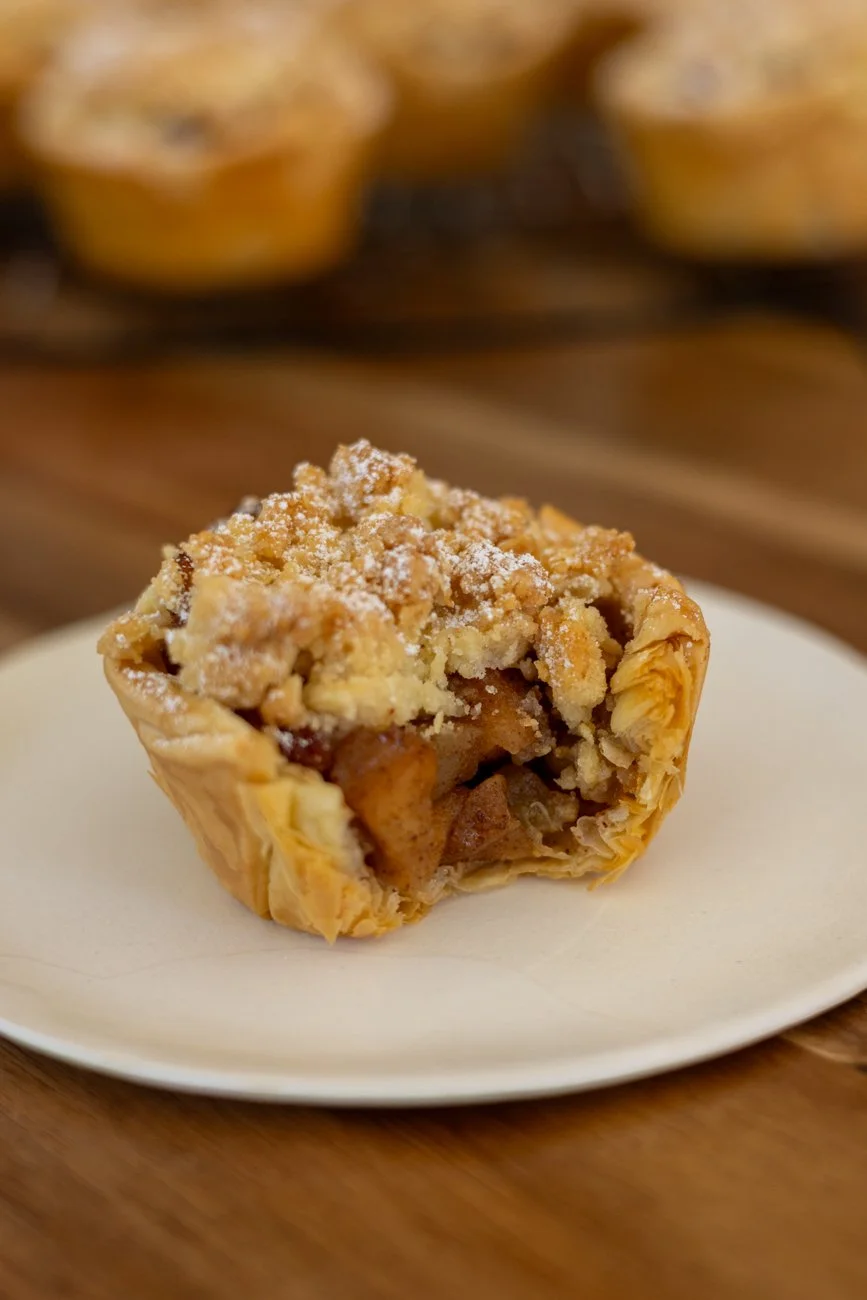 apple crumble tart recipe