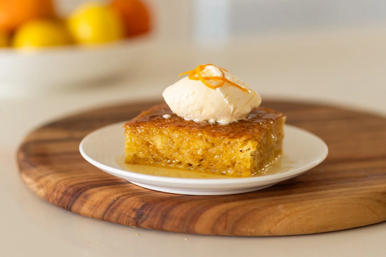 portokalopita greek orange pie