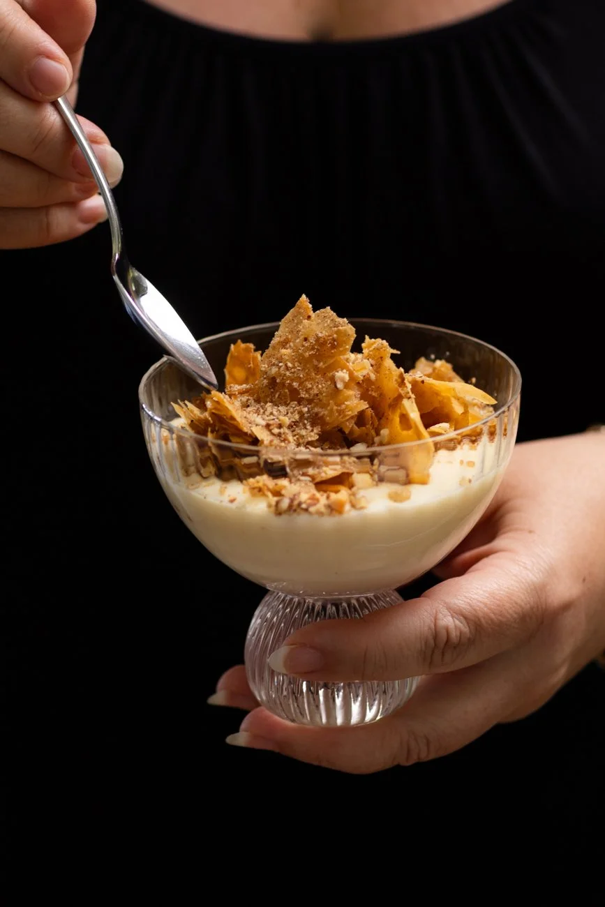 Custard Baklava Dessert Cups
