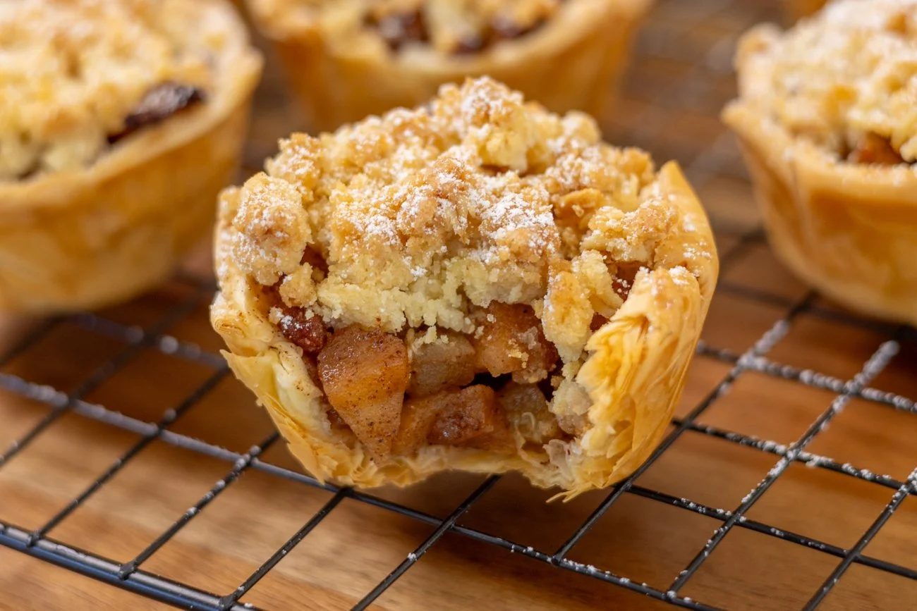 apple crumble tart recipe