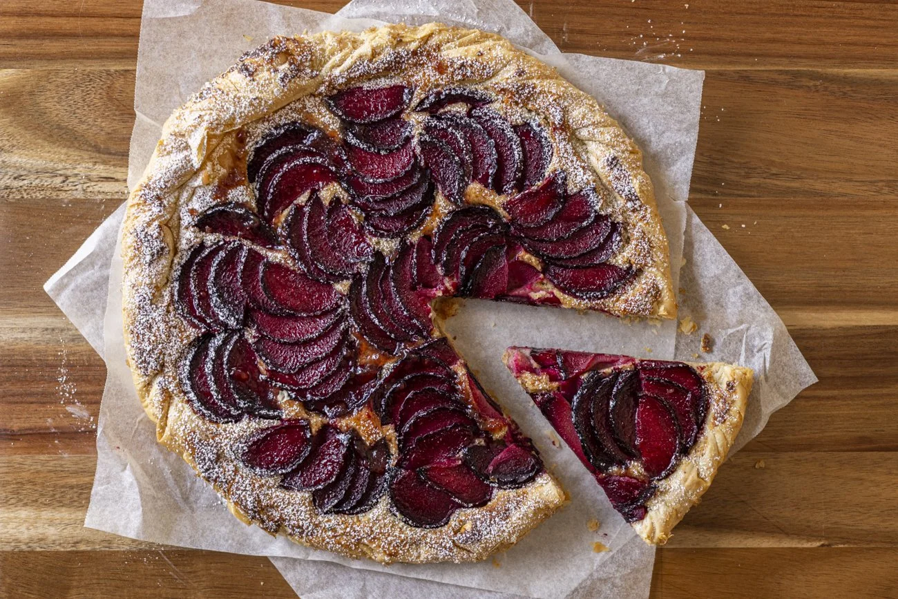 plum frangipane galette recipe