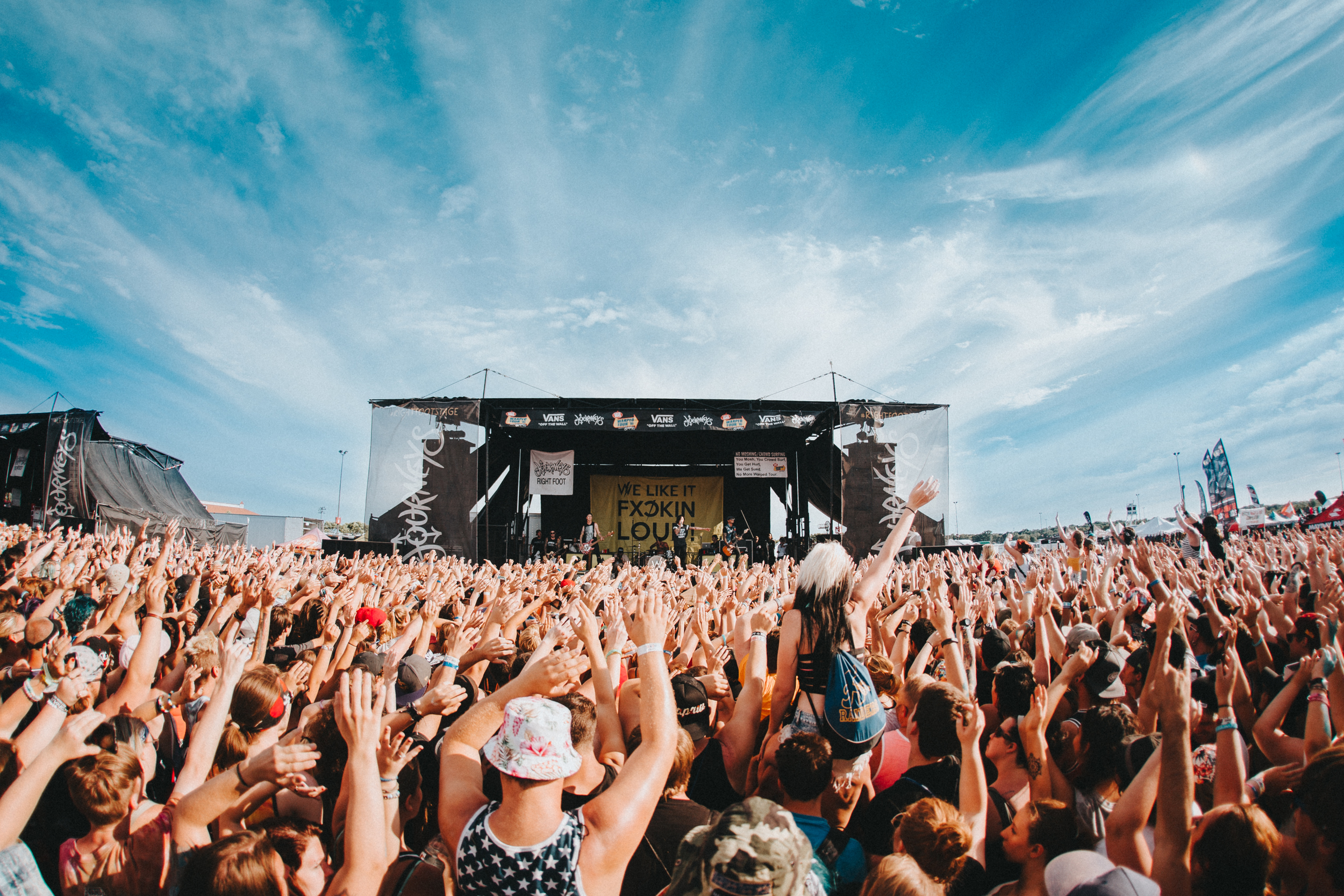   Detroit, MI . This is technically a  Sleeping with Sirens hometown show  and they really did show up for it. I'm sorry to anyone I ever bumped running to get this shot from the FOH. 