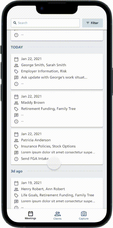 Review meeting notes