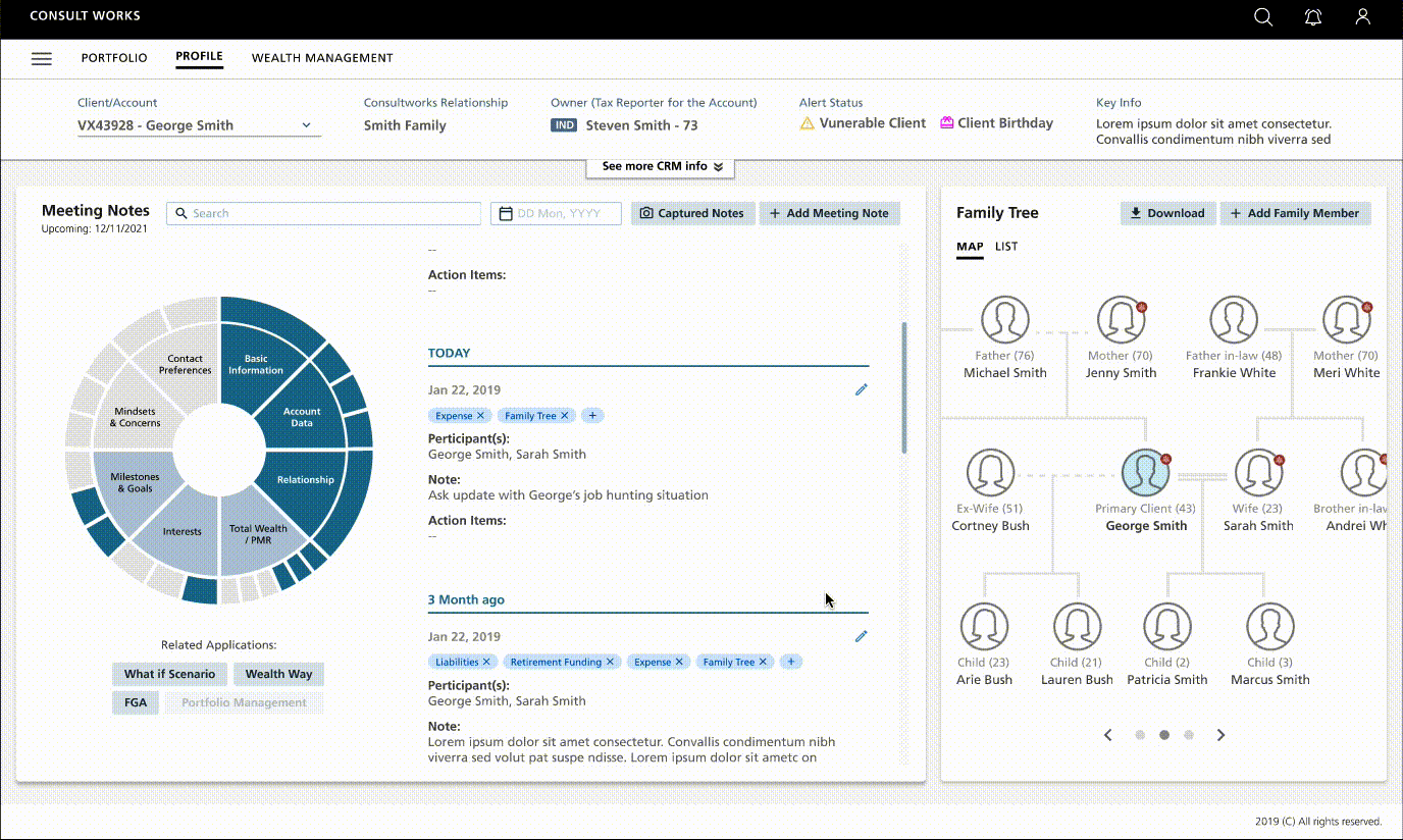 Input notes directly in the note section with computer