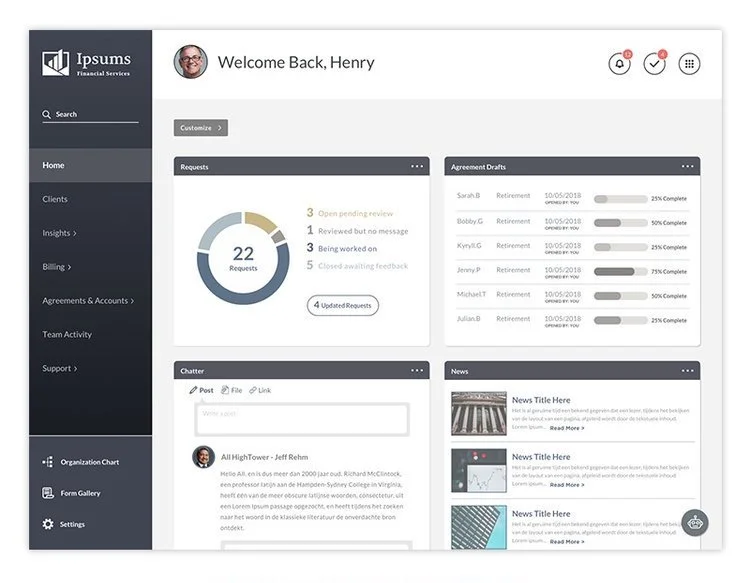 Operation Staff's Dashboard