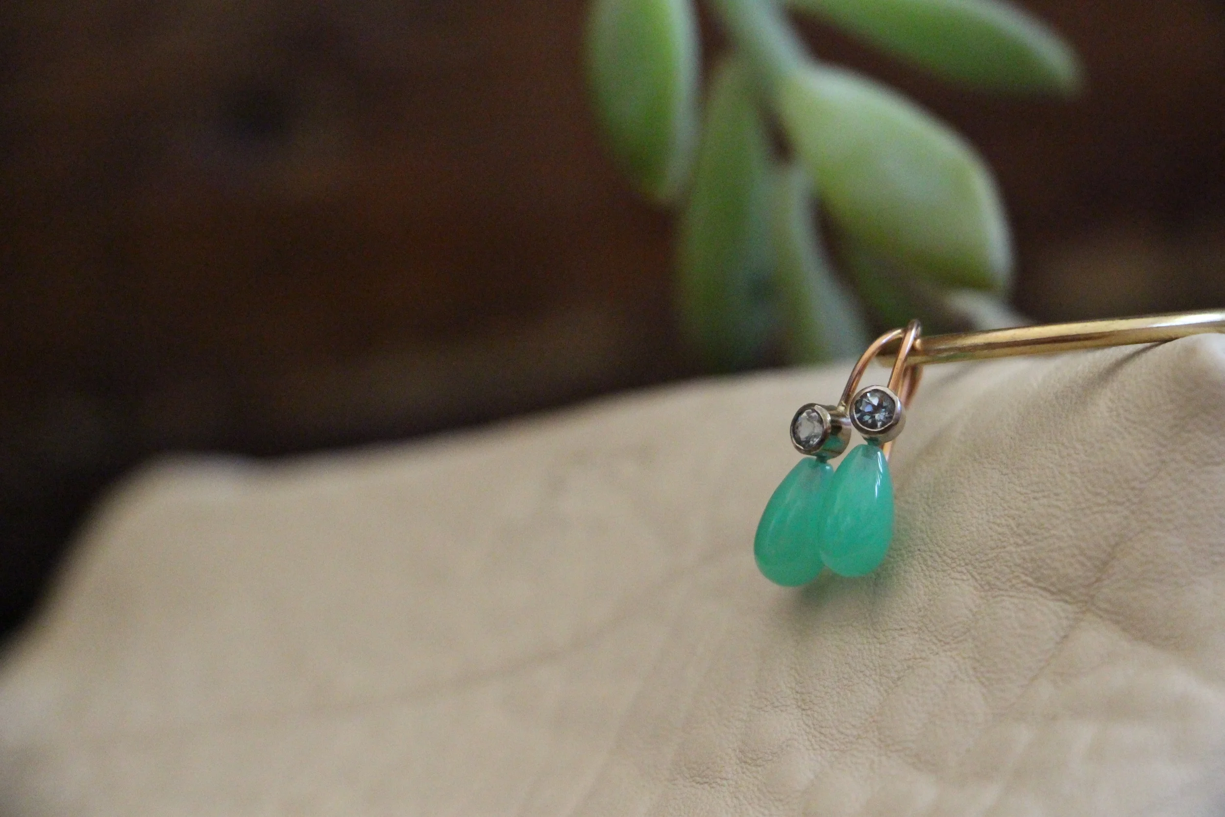 Aquamarine & Chrysoprase