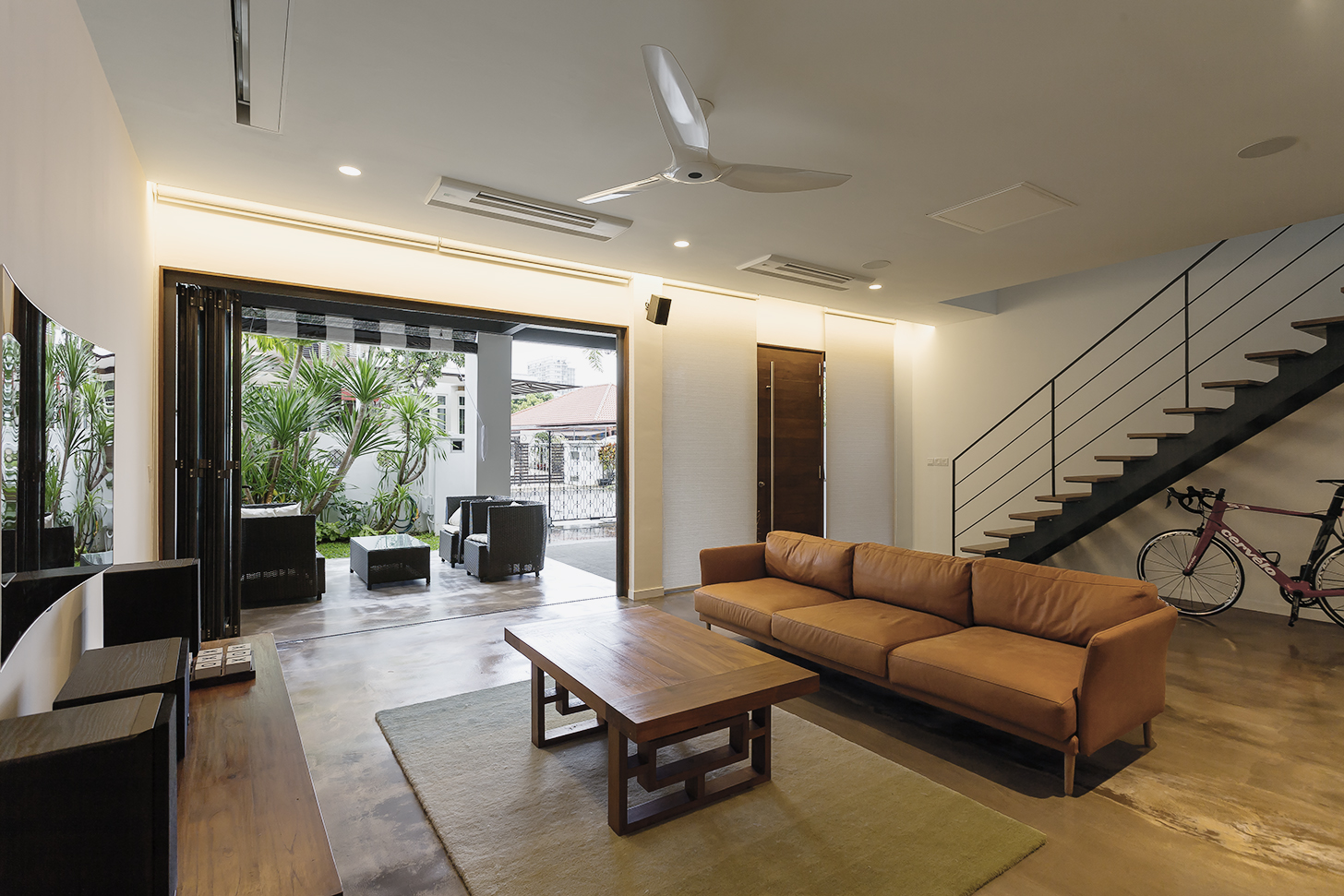 Living room of Terrace House at Joo Chiat