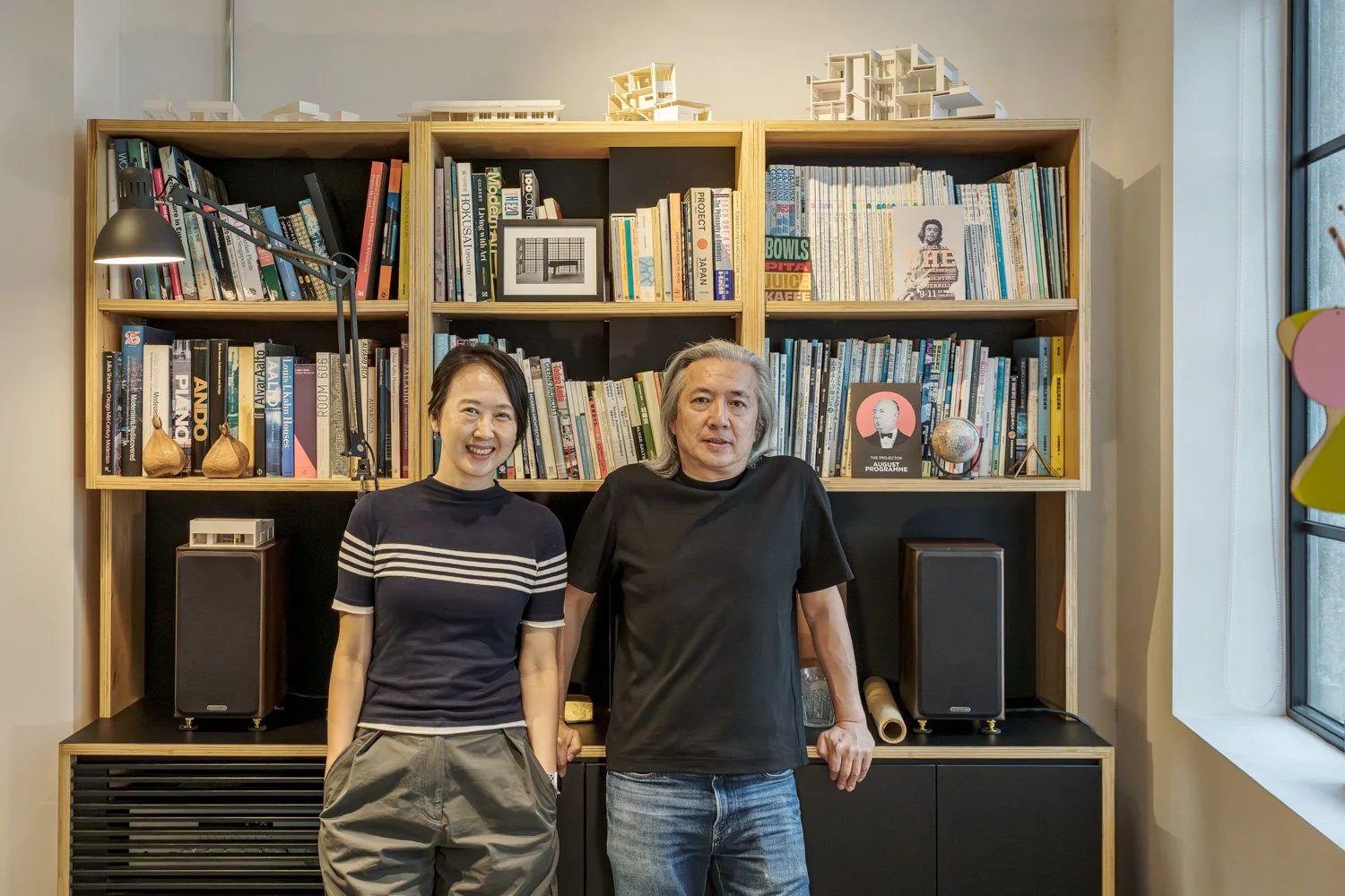 Harimoto and Ai Hwa at Atelier M+A office at 14 Upper Circular Road, Singapore