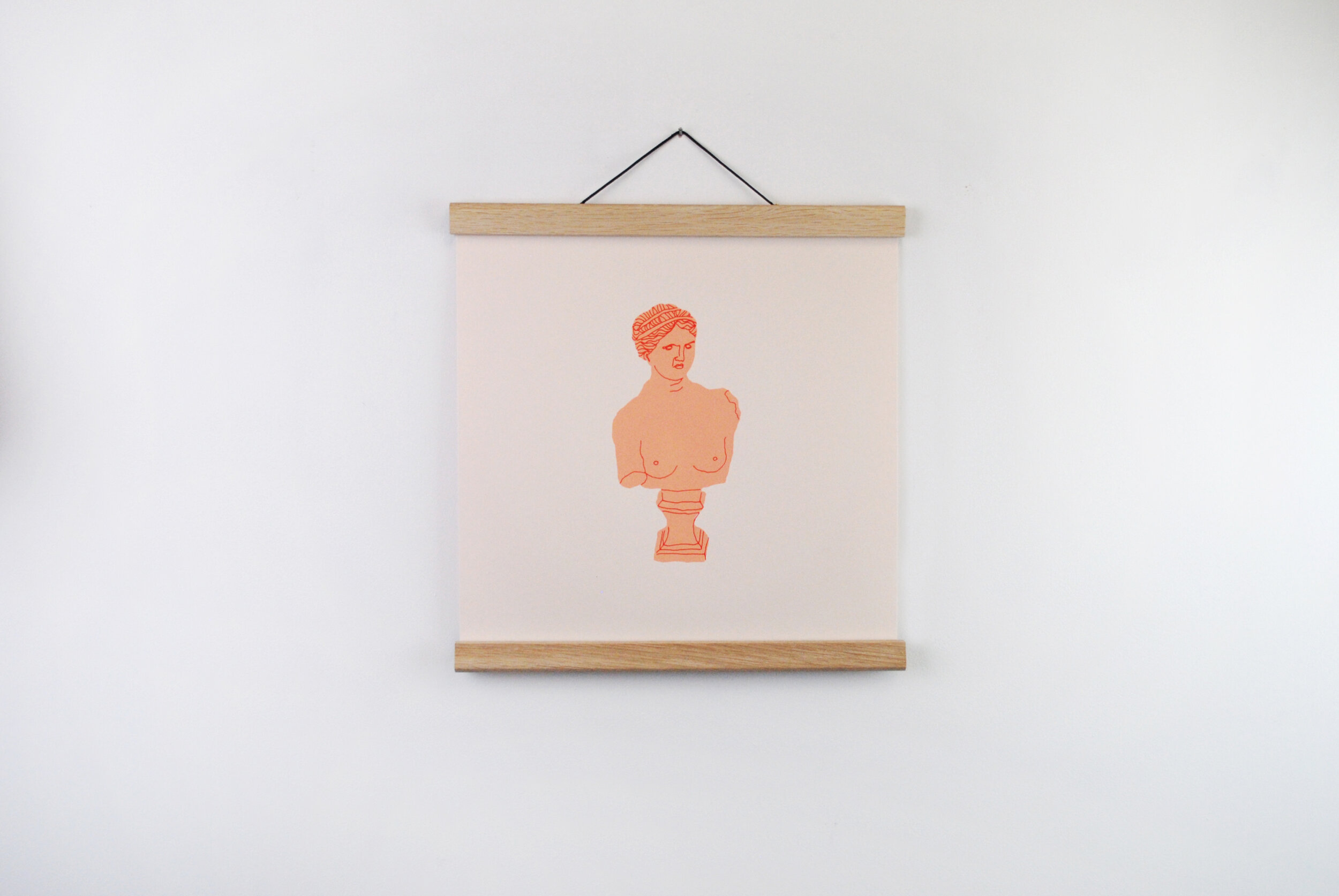 Pach Bust Screen Print