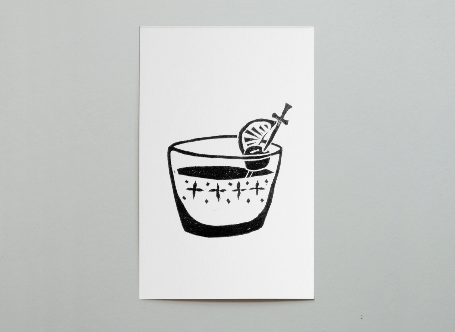 Cocktail Postcard