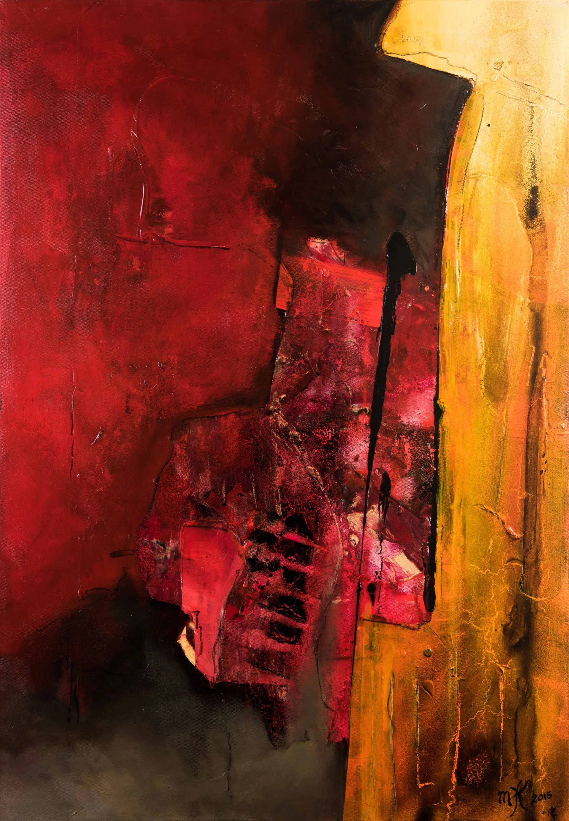 It's over now 70 x 100 cm, 2015