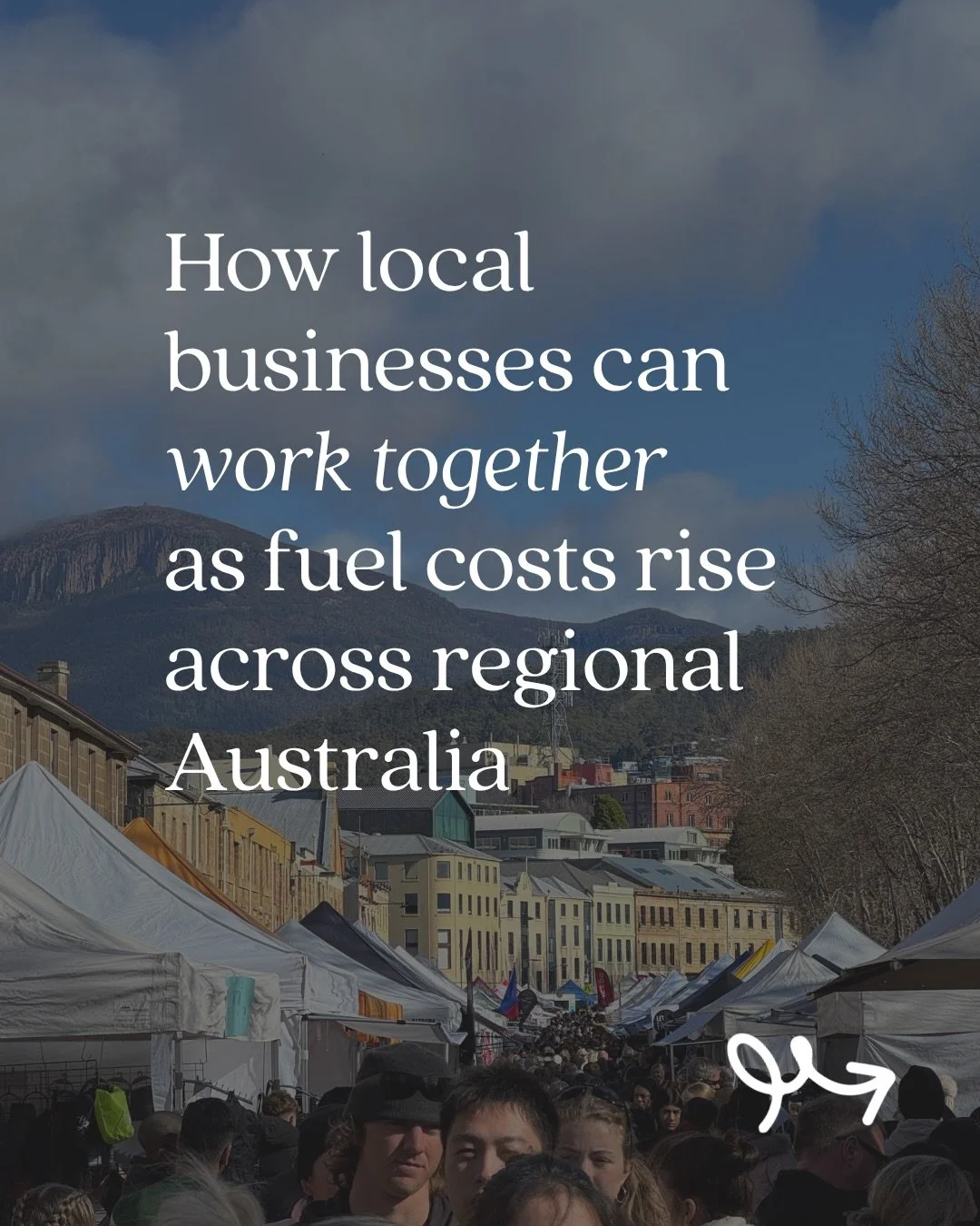 No point pretending there&rsquo;s not a squeeze happening across Australia but, you know me, I look for solutions and my latest blog post is full of them.

Fuel prices are changing how people move and that&rsquo;s flowing through to local businesses.