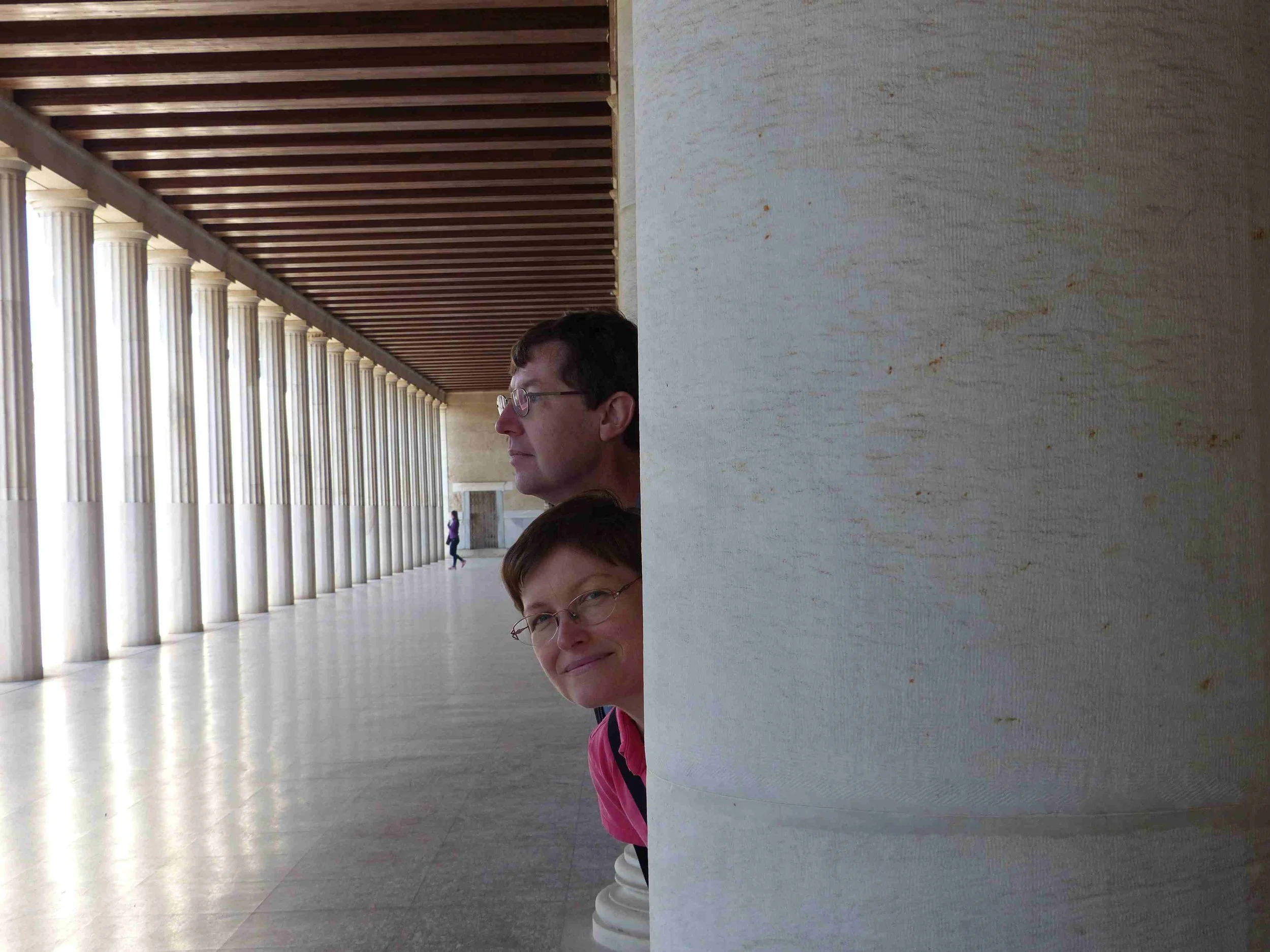 What is a stoa?