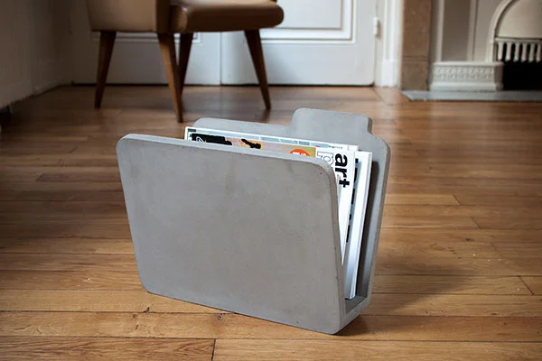 concrete / magazine / rack /