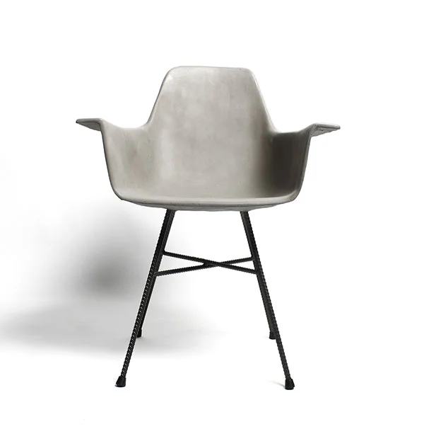 concrete / hauteville / armchair high