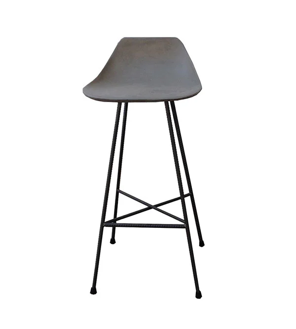 concrete / hauteville / bar chair