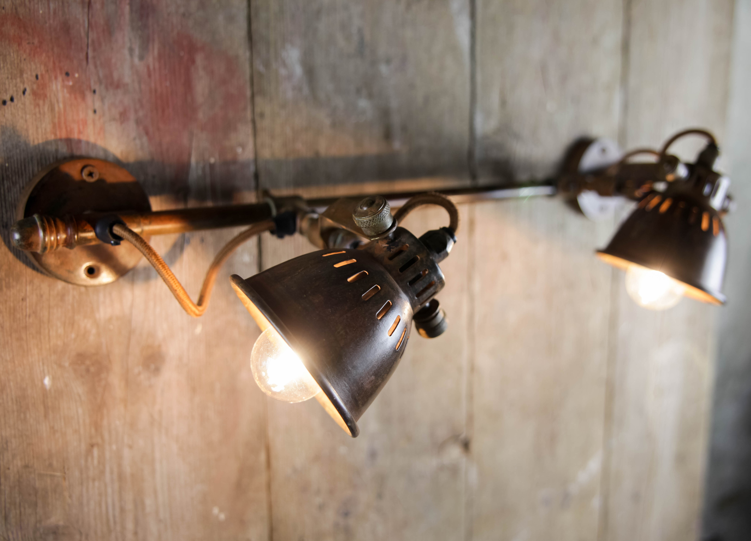 tubu / brass / sliding light / nkuku / tin design