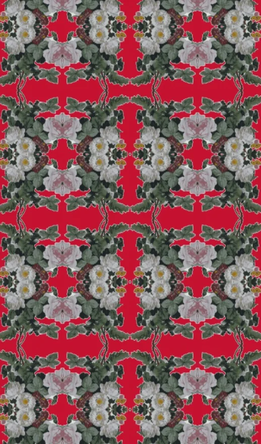 Barbeline wallpaper / jardin wallpaper / wallpaper