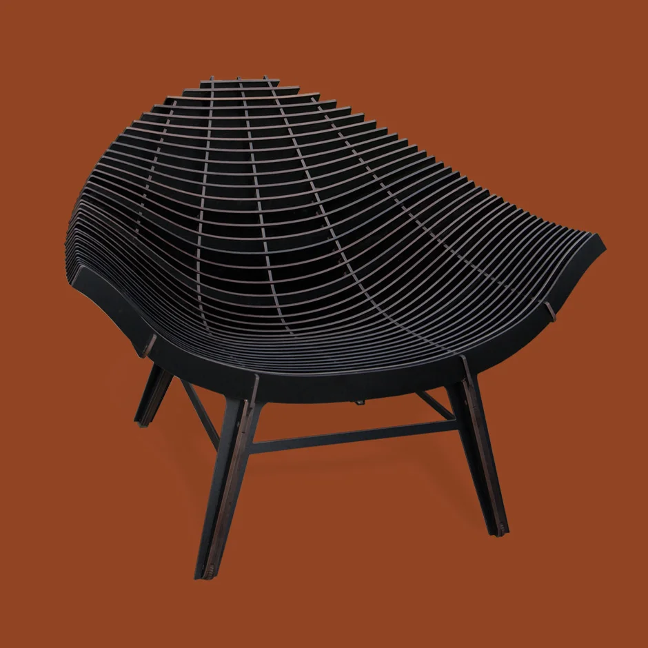 Black Manta Chair / Manta Chair