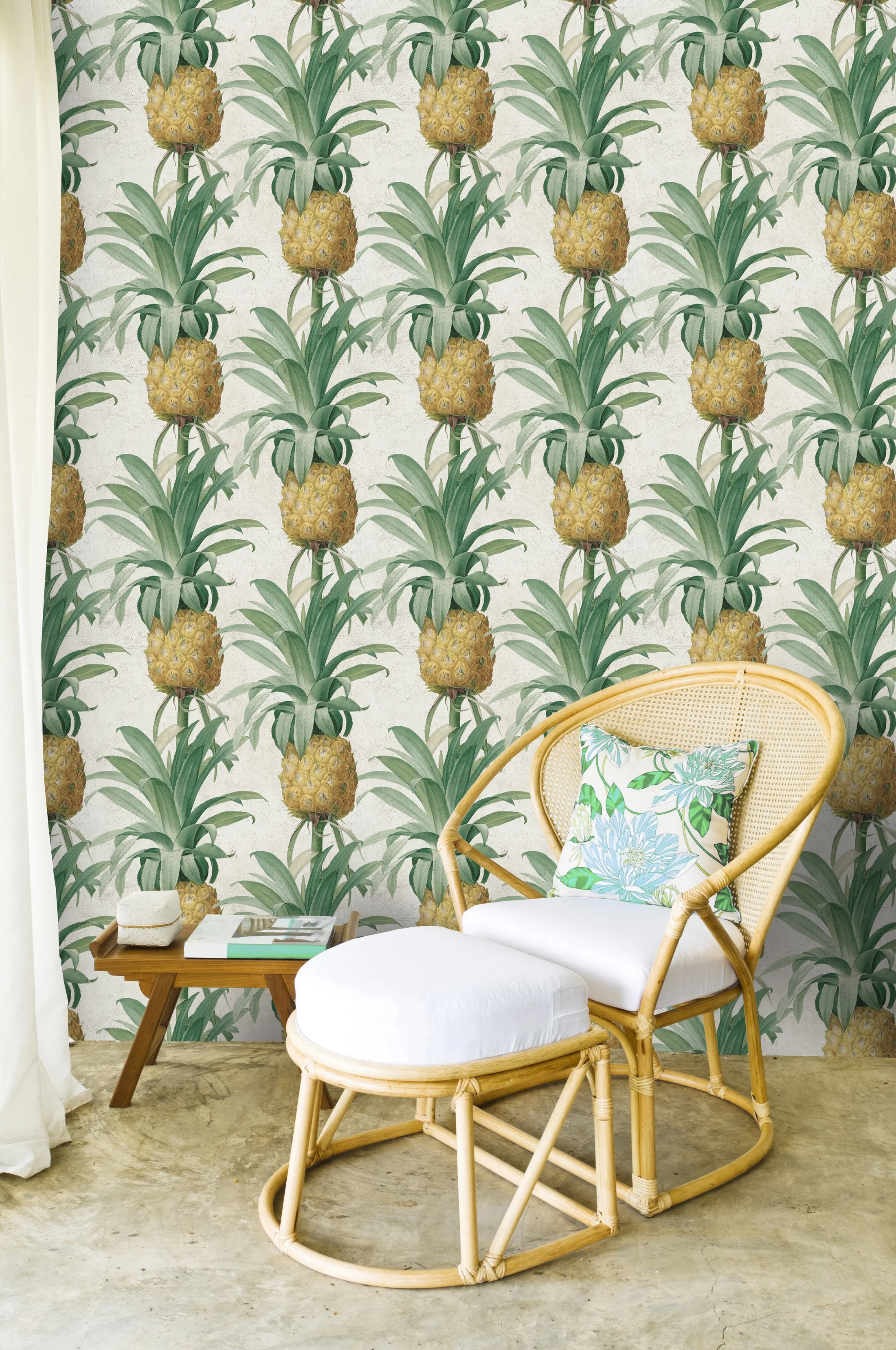 Ananas Wallpaper / mind the gap wallpaper / pineapple wallpaper