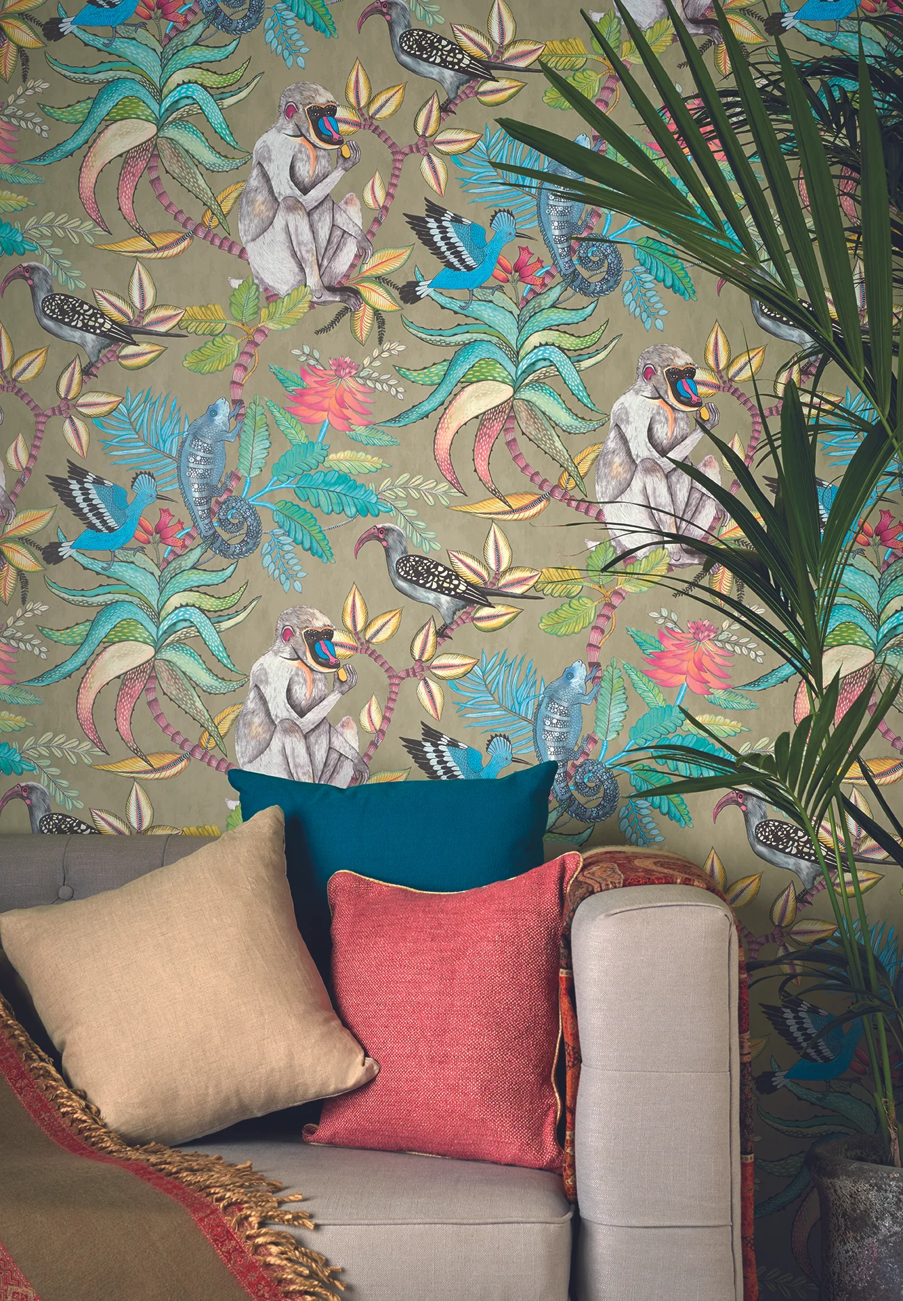 Savuti Wallpaper / Savuti / Cole & Son