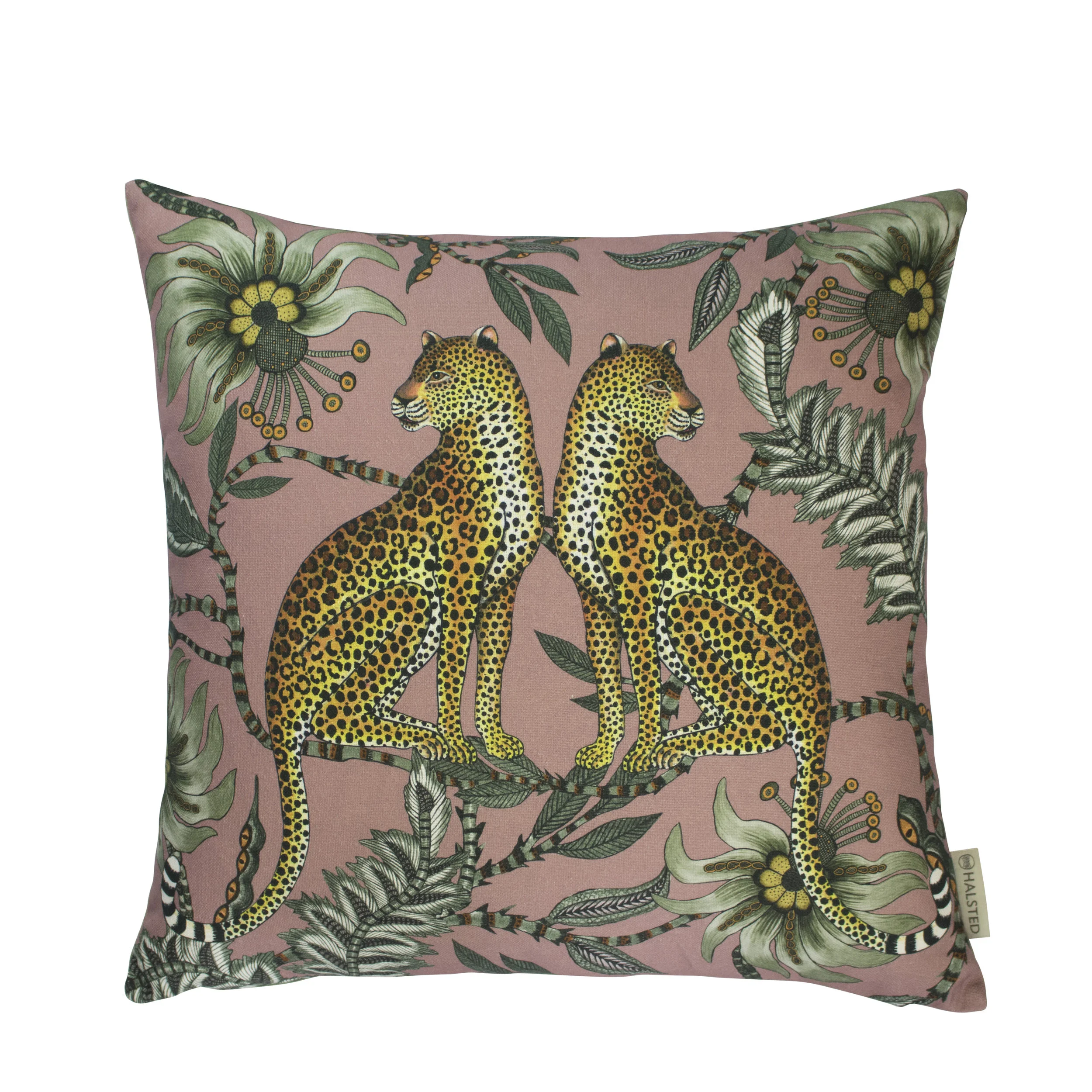 Lovebird Leopard Cushion / Leopard Cushion