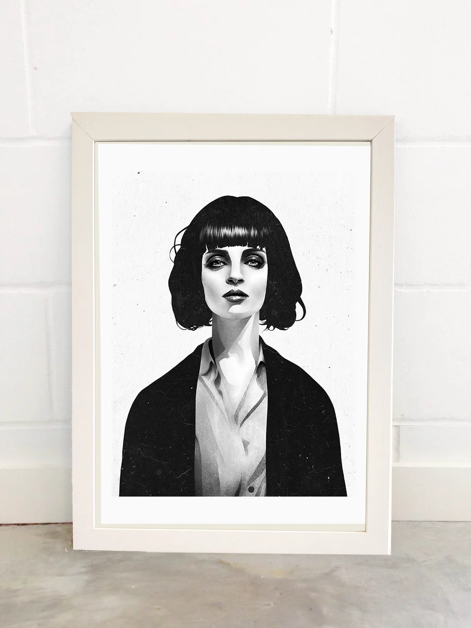 Mrs Mia Wallace / Affordable art / ruben ireland prints