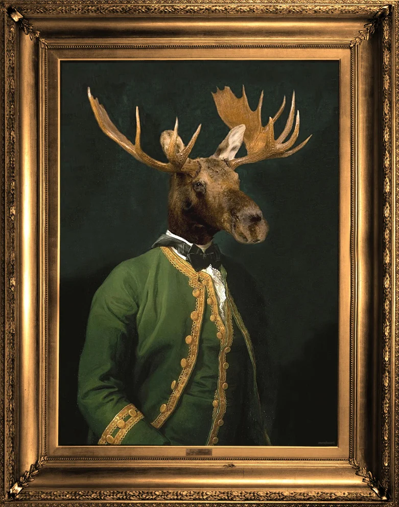 Lord Montague / mineheart / moose / artoncanvas
