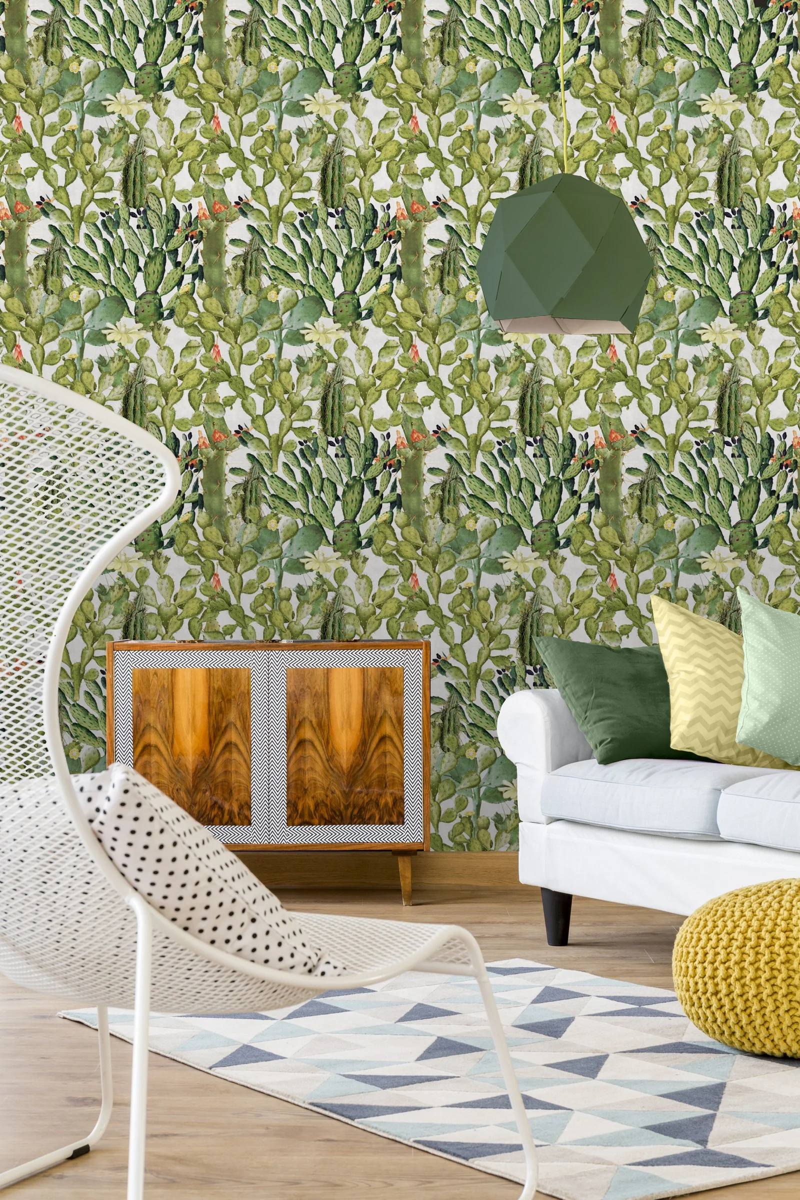 Opuntia wallpaper / mind the gap wallpaper / mind the gap