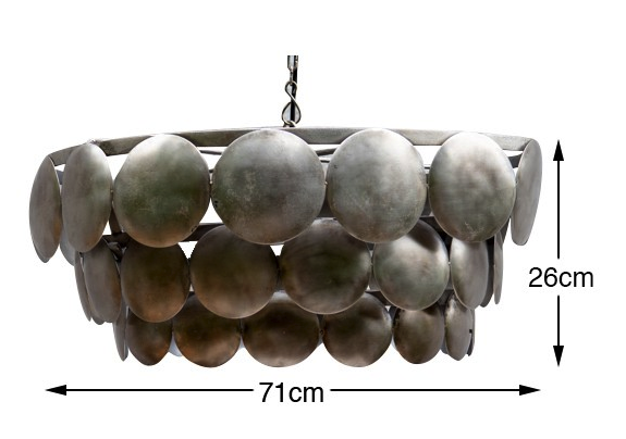 Daan Metal Chandalier / Dassie / Dassie stock