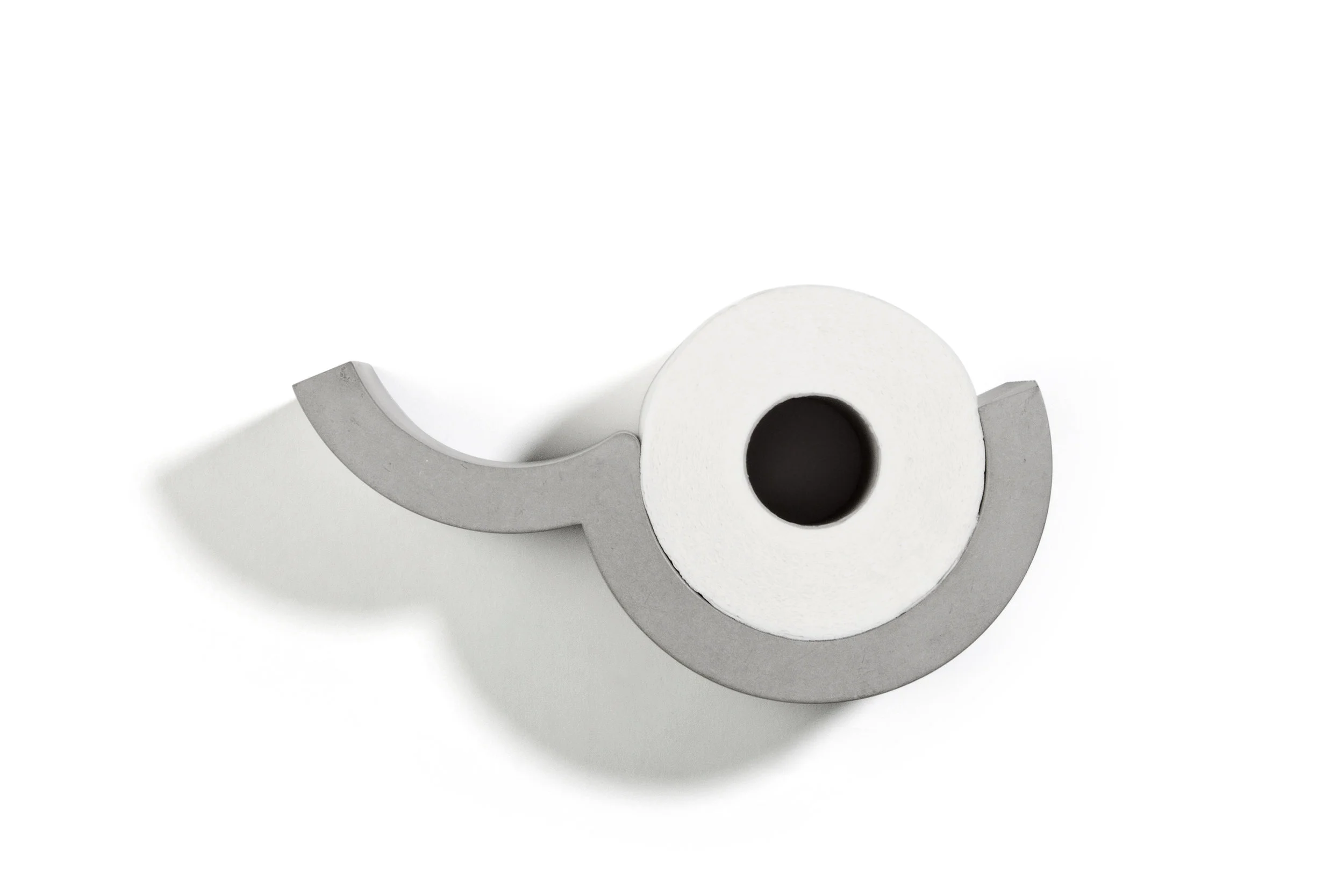 Concrete cloud / leyon beton loo roll holder