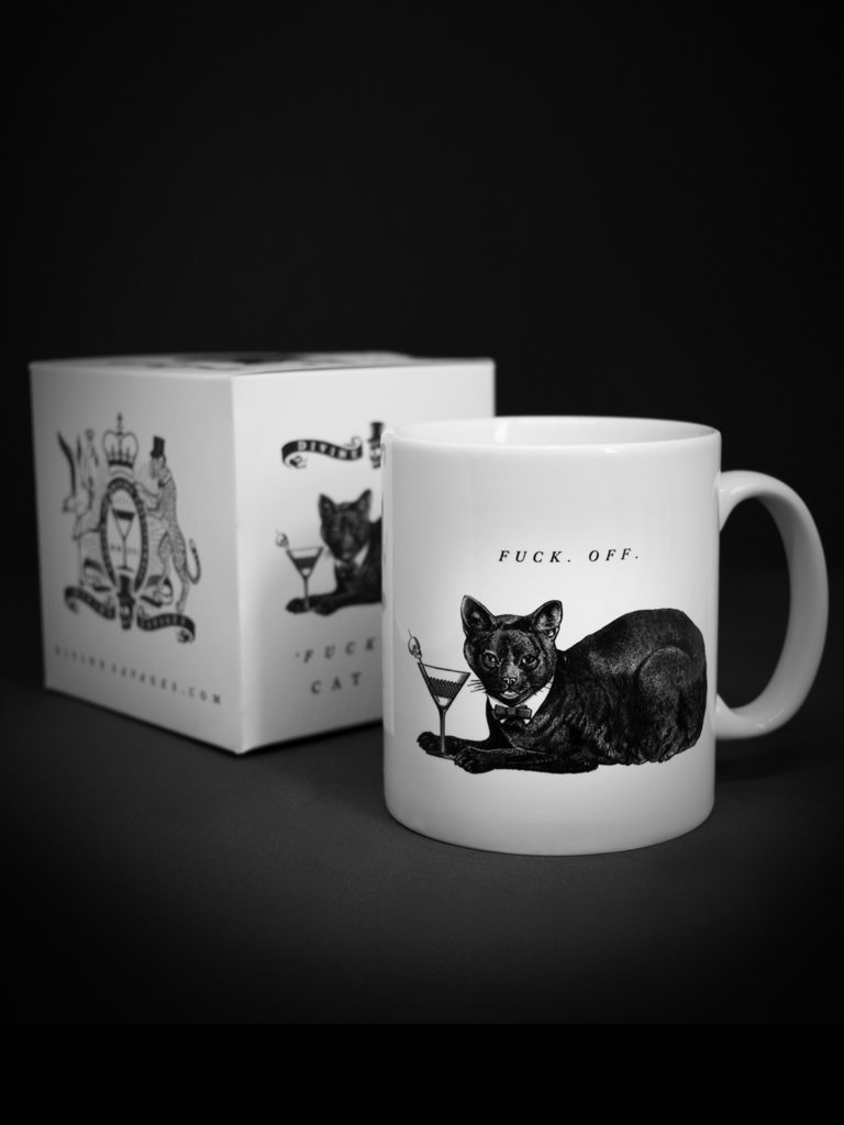 catitude mug / divine savages