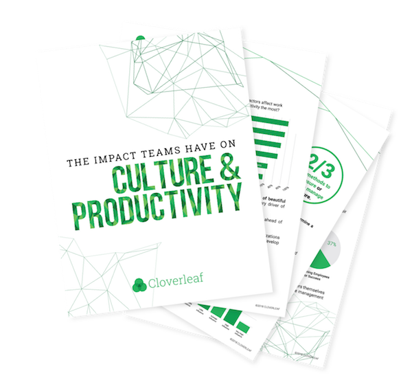 Complete the above survey and get our full report on our previous research project: The Impact Teams Have On Culture & Productivity