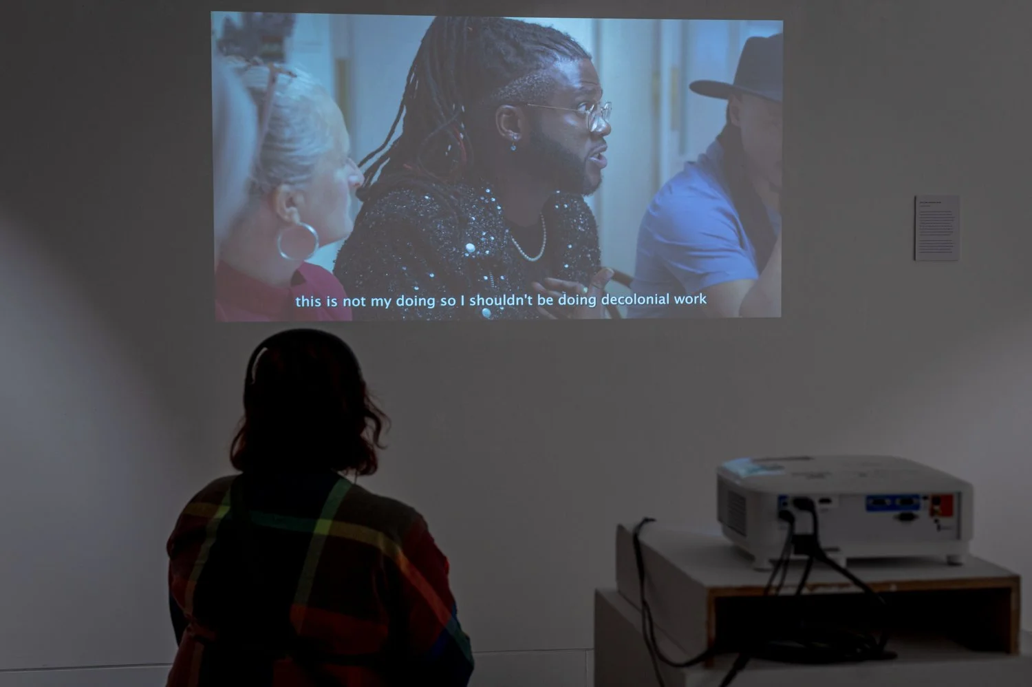 Exhibition screening of Decolonial Dreaming Dinner 2023